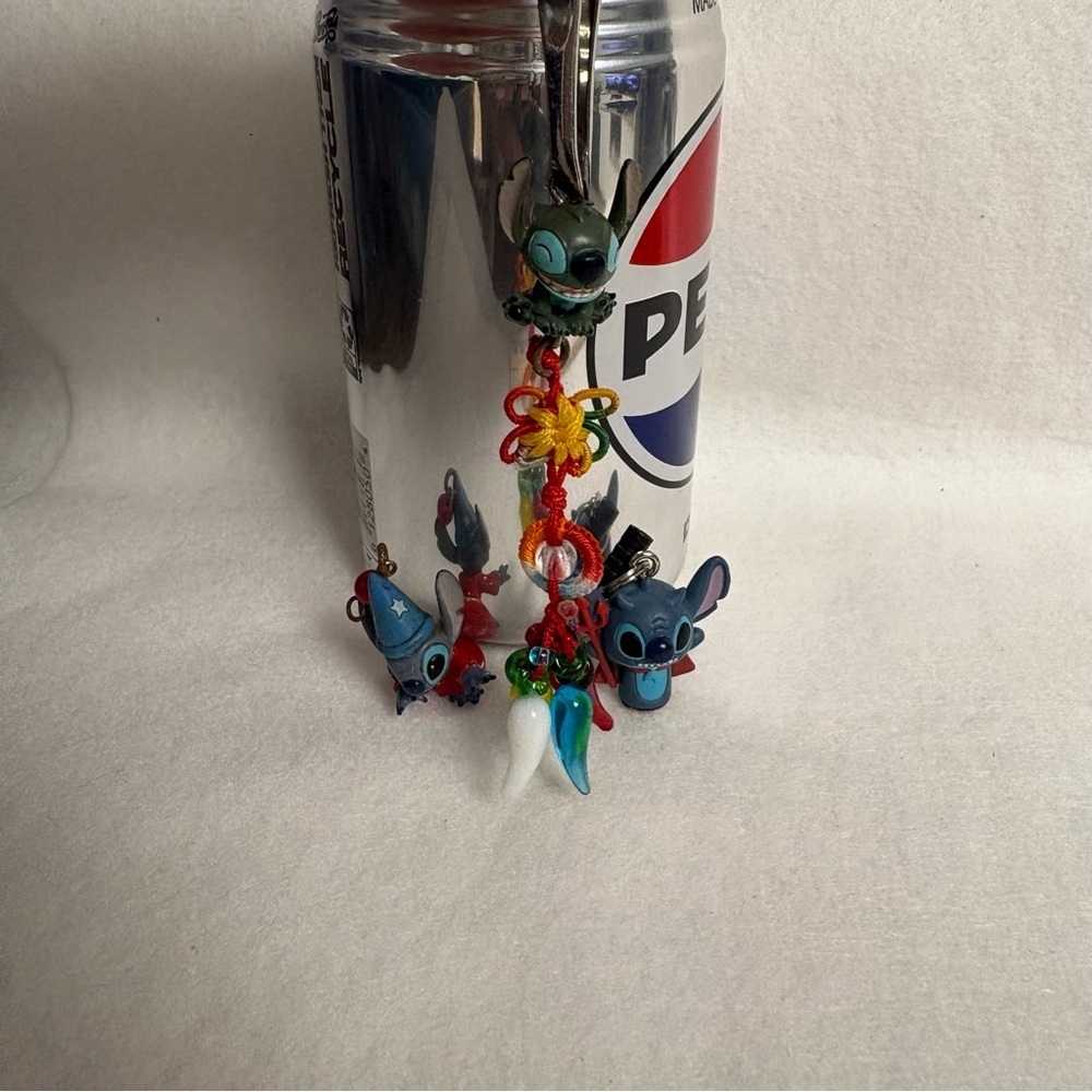 Set of 3 STITCH Charms Wizard Devil Disney Japan - Picture 2 of 10